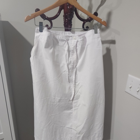 Dresses & Skirts - Plus Sized Chic White Midi Skirt